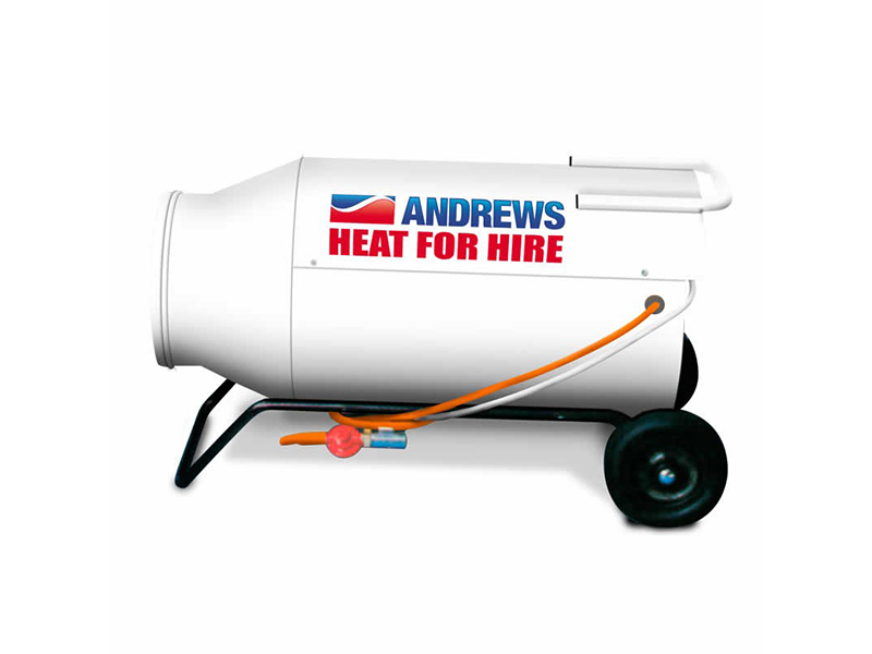 Large Space Blow Heater